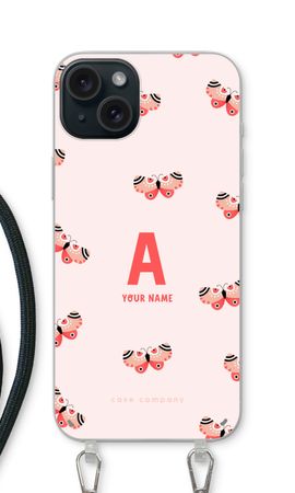 Rosy Butterflies Monogram