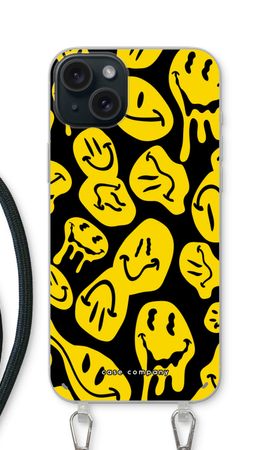 Melting smiley - Yellow