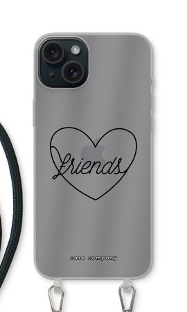 Friends heart black