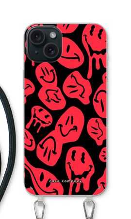 Smeltende Smiley - Rood