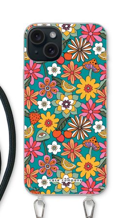 Retro Flowers N°2 - Blue