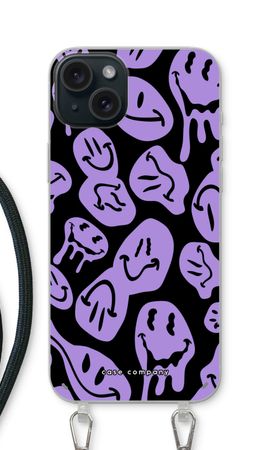 Melting Smiley - Purple