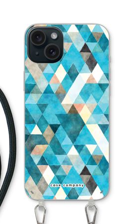 Coloured triangles blue