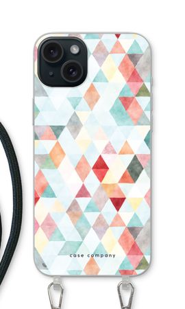Coloured triangles pastel