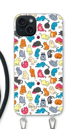 Colourful cats