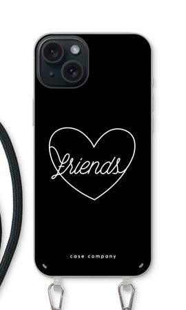 Friends heart black