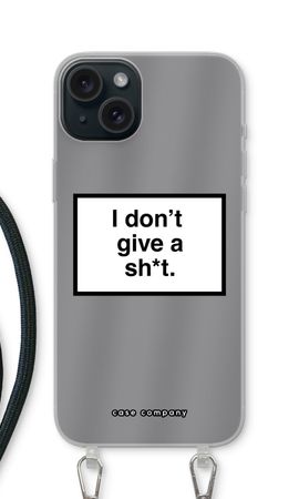 Don't give a shit