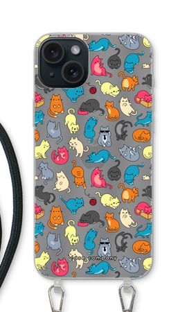 Colourful cats