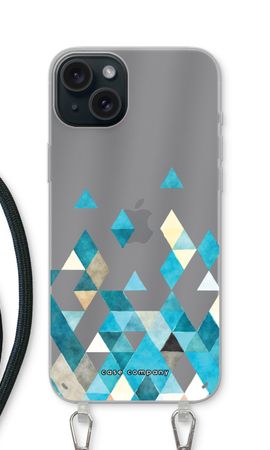 Coloured triangles blue