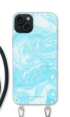 Water paint blue