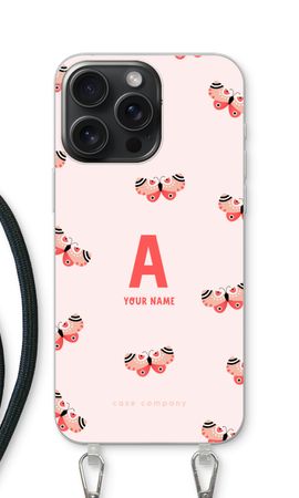 Rosy Butterflies Monogram