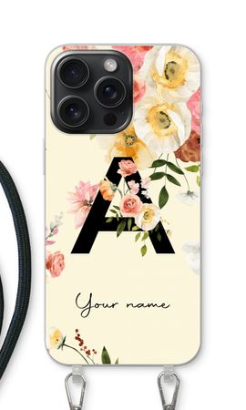 Flirty Flowers Monogram