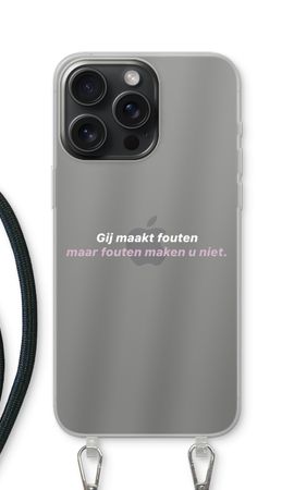 Fouten maken u niet