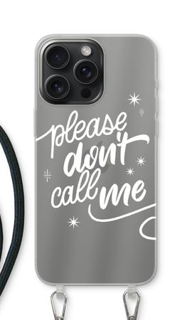Don't call