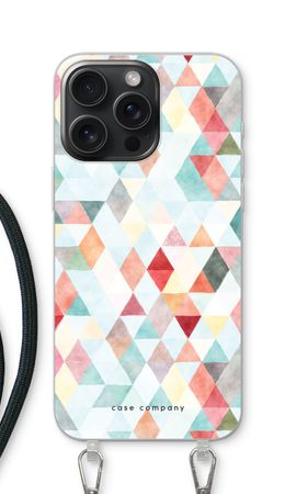 Coloured triangles pastel