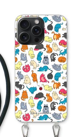 Colourful cats