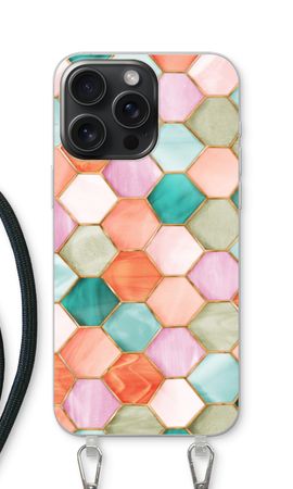 Hexagons in stained glass