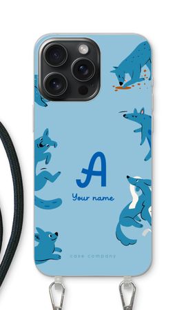 Playful Dogs Monogram