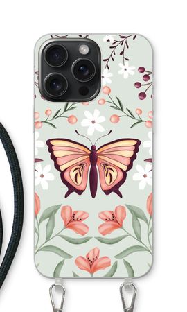 Vlinder in een bloemenwereld