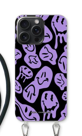 Melting Smiley - Purple