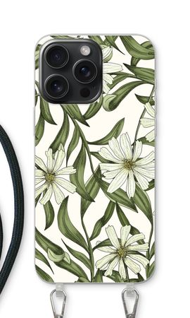 White flower pattern