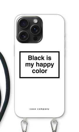 Black is my happy color