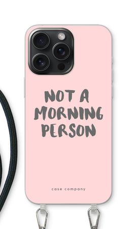 Morning person