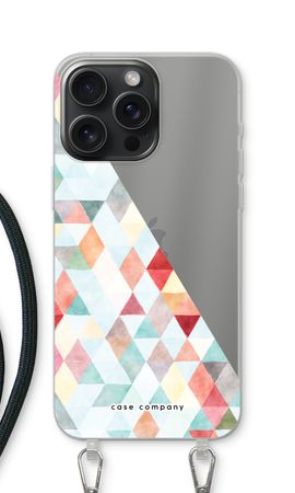 Coloured triangles pastel