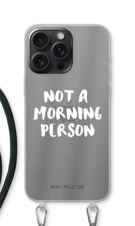 Morning person