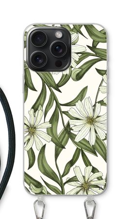 White flower pattern