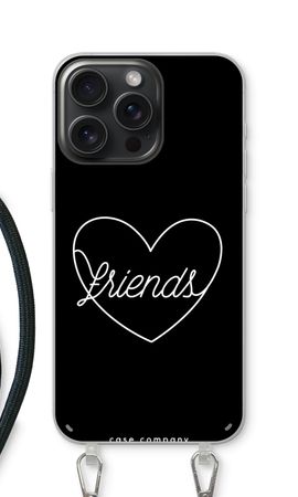 Friends heart black