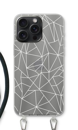 Geometric lines white