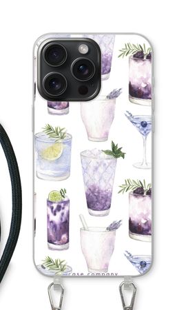 Violet cocktails