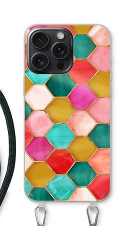 Hexagons in stained glass