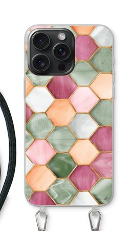 Hexagons in stained glass