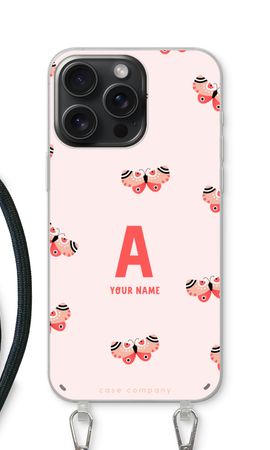 Rosy Butterflies Monogram