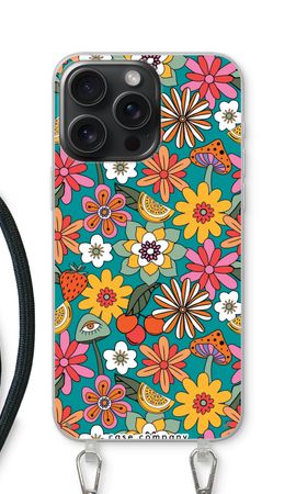 Retro Bloemen N°2 - Blauw