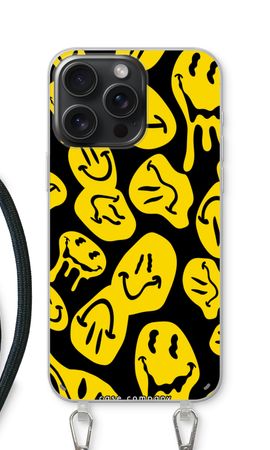 Smeltende smiley - Geel