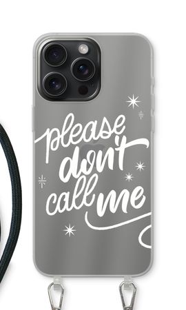 Don't call