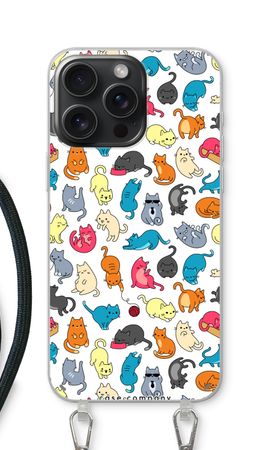 Colourful cats
