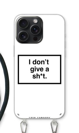 Don't give a shit