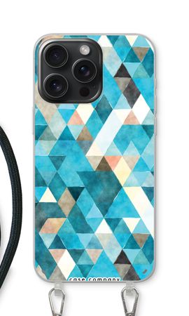 Coloured triangles blue