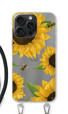 Sunflower and bees