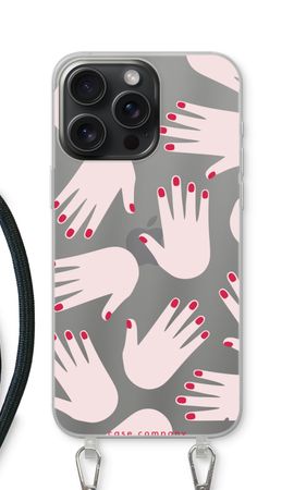 Hands pink
