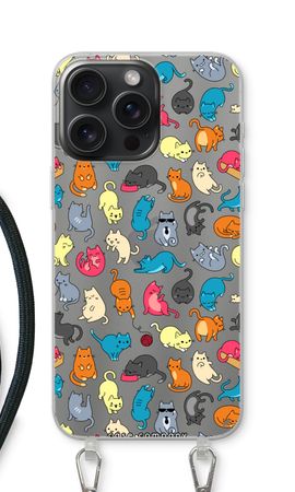 Colourful cats