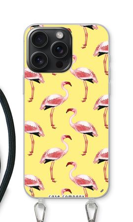 Flamingo's geel