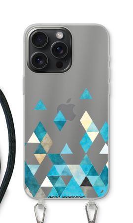 Coloured triangles blue