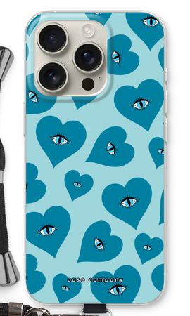 Blue heart eyes