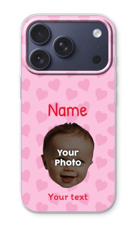 Personalized Face - Hearts N°2