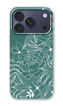 Flowers in lace